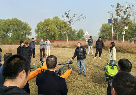 黄河水利科学院-电动两栖四轴无人机